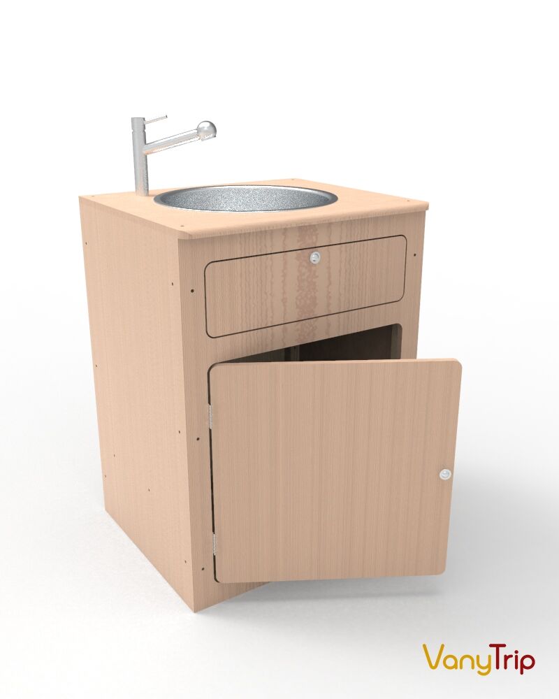 Meuble pour évier largeur 600mm