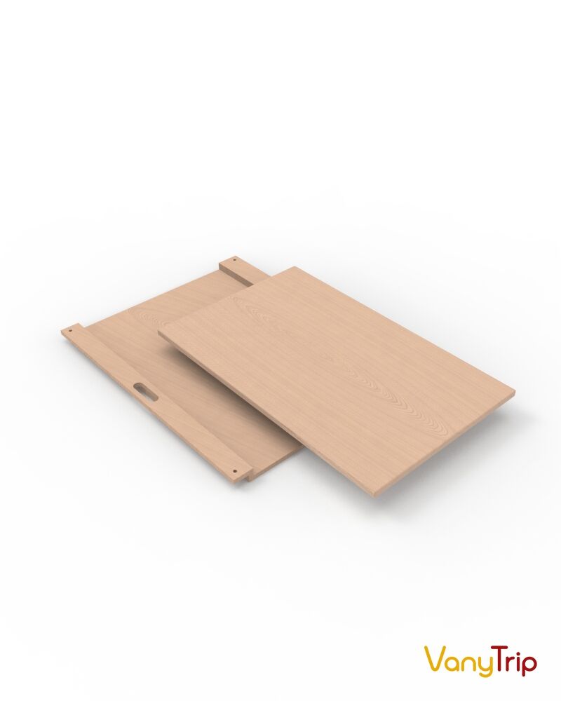 Tablette coulissante