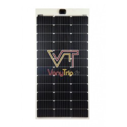 Panneau Solaire PERC FLEX 115W  12V Noir