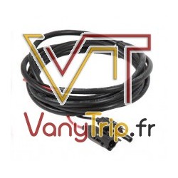 Câble Twin lg 2.5m  - connecteur MC4  M/F - section 2.5mm² - gaine extérieure Noire
