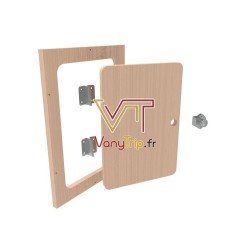 Facade porte pivotante L30 H40