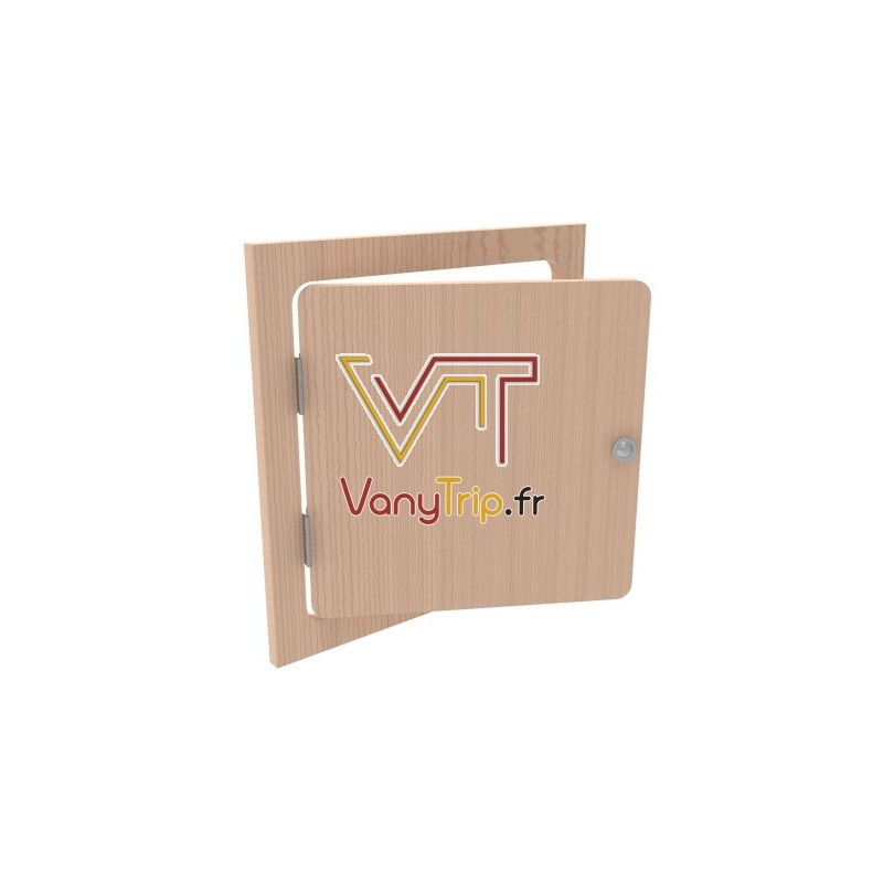 Facade porte pivotante L40 H40